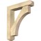 Ekena Millwork Westlake Craftsman Rough Sawn Bracket w/ Offset Brace, Douglas Fir, 6"W x 28"D x 32"H BKT0604X28X32WTL04RDF - alternate 1